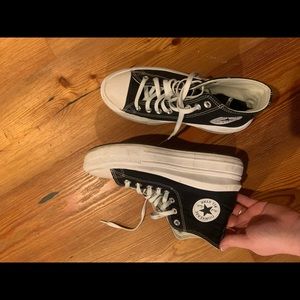Converse platform high tops